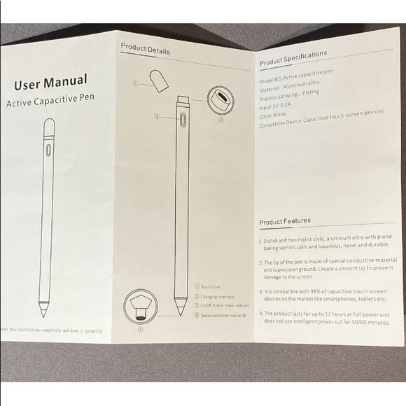 Stylus Pen: Superfine Active Capacitive For iPad - Picture 5 of 6